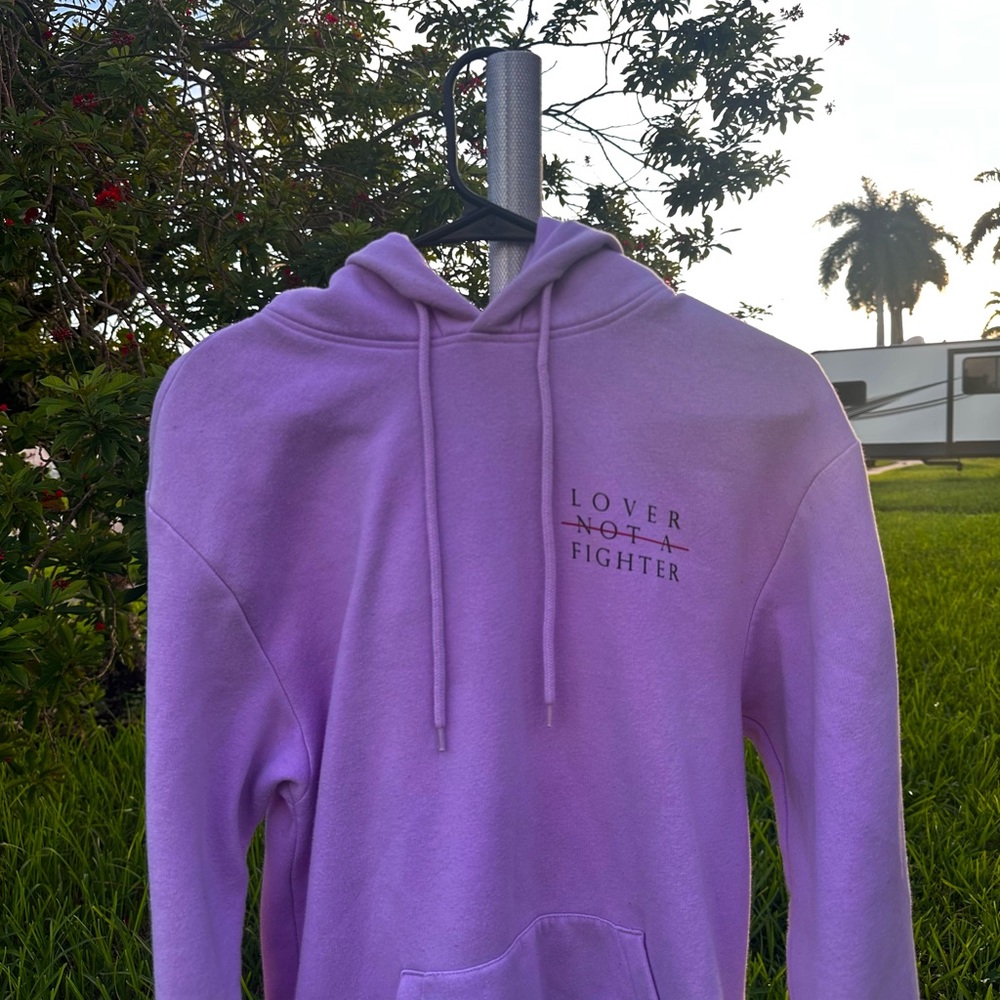 Purple Hoodie Sweater